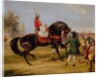 The Earl of Godolphin's 'Scham' with an Arab up, 1845 by Francis Calcraft Turner