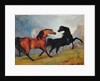 Horses fighting by Sawrey Gilpin