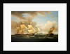 Shipping scene by Thomas Whitcombe