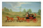 The Manchester and London Royal Mail Coach by James Pollard