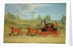 The Manchester and London Royal Mail Coach by James Pollard