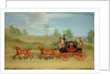 The Manchester and London Royal Mail Coach by James Pollard