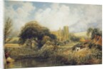Llandaff, 1829 by Peter de Wint