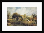 Llandaff, 1829 by Peter de Wint