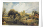Llandaff, 1829 by Peter de Wint