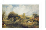 Llandaff, 1829 by Peter de Wint