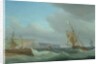 Shipping off Dover, c.1760 by Thomas Whitcombe