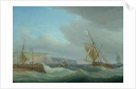 Shipping off Dover, c.1760 by Thomas Whitcombe