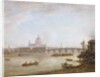 St Paul's and Blackfriars Bridge by William Marlow