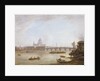 St Paul's and Blackfriars Bridge by William Marlow