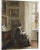 Reading by a Sunny Window by Carl Holsoe
