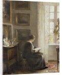 Reading by a Sunny Window by Carl Holsoe