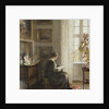 Reading by a Sunny Window by Carl Holsoe