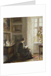 Reading by a Sunny Window by Carl Holsoe