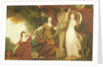 Study for the three daughters of Sir William Montgomery, c.1773 by Joshua Reynolds