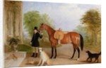 A Groom with a Horse by John E. Ferneley