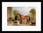A Groom with a Horse by John E. Ferneley