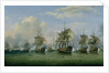 The Battle of Dogger Bank, 1781 by Thomas Luny