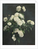 Still Life of White Peonies, 1870 by Ignace Henri Jean Fantin-Latour