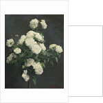 Still Life of White Peonies, 1870 by Ignace Henri Jean Fantin-Latour