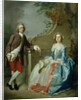 Portrait of a Gentleman and his Wife by Francis Hayman