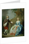 Portrait of a Gentleman and his Wife by Francis Hayman