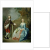 Portrait of a Gentleman and his Wife by Francis Hayman