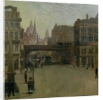 Ludgate Hill, 1884 by Heinrich Wilhelm Truebner