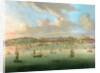 The British Fleet Sailing into Lisbon Harbour, 1735 by Peter Monamy