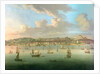 The British Fleet Sailing into Lisbon Harbour, 1735 by Peter Monamy