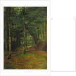 Study of sun shining through the trees, Concarneau by William Stott