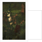 Hollyhocks 1890 by William Stott