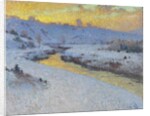 Stream in Winter by Marc Aurele de Roy Suzor-Cote
