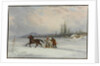 Habitants Sleighing, c.1855 by Cornelius Krieghoff