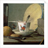 Jar of Apricots, 1758, detail by Jean-Baptiste Simeon Chardin