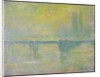 Charing Cross Bridge: Fog, 1902 by Claude Monet