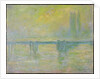 Charing Cross Bridge: Fog, 1902 by Claude Monet