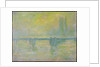 Charing Cross Bridge: Fog, 1902 by Claude Monet