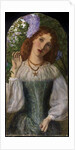 The Lady with the Lilacs, 1863 by Arthur Hughes
