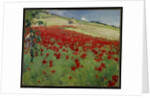 Landscape with Poppies, 1887 by William Blair Bruce