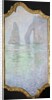 Étretat, L'Aiguille et la Porte d'Aval, 1885-86 by Claude Monet