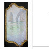 Étretat, L'Aiguille et la Porte d'Aval, 1885-86 by Claude Monet