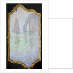 Étretat, L'Aiguille et la Porte d'Aval, 1885-86 by Claude Monet
