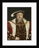 Portrait of Henry VIII, second half 16th century by Hans Holbein the Younger
