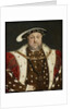 Portrait of Henry VIII, second half 16th century by Hans Holbein the Younger