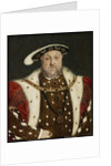Portrait of Henry VIII, second half 16th century by Hans Holbein the Younger