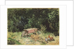 The Wheelbarrow, 1871 by Daniel Fowler