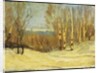 Winter near Montreal, around 1896 by Maurice Galbraith Cullen