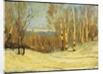 Winter near Montreal, around 1896 by Maurice Galbraith Cullen