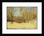 Winter near Montreal, around 1896 by Maurice Galbraith Cullen